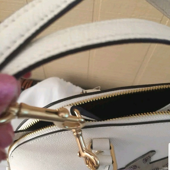 Coach bird dome large satchel bag - Picture 5 of 7